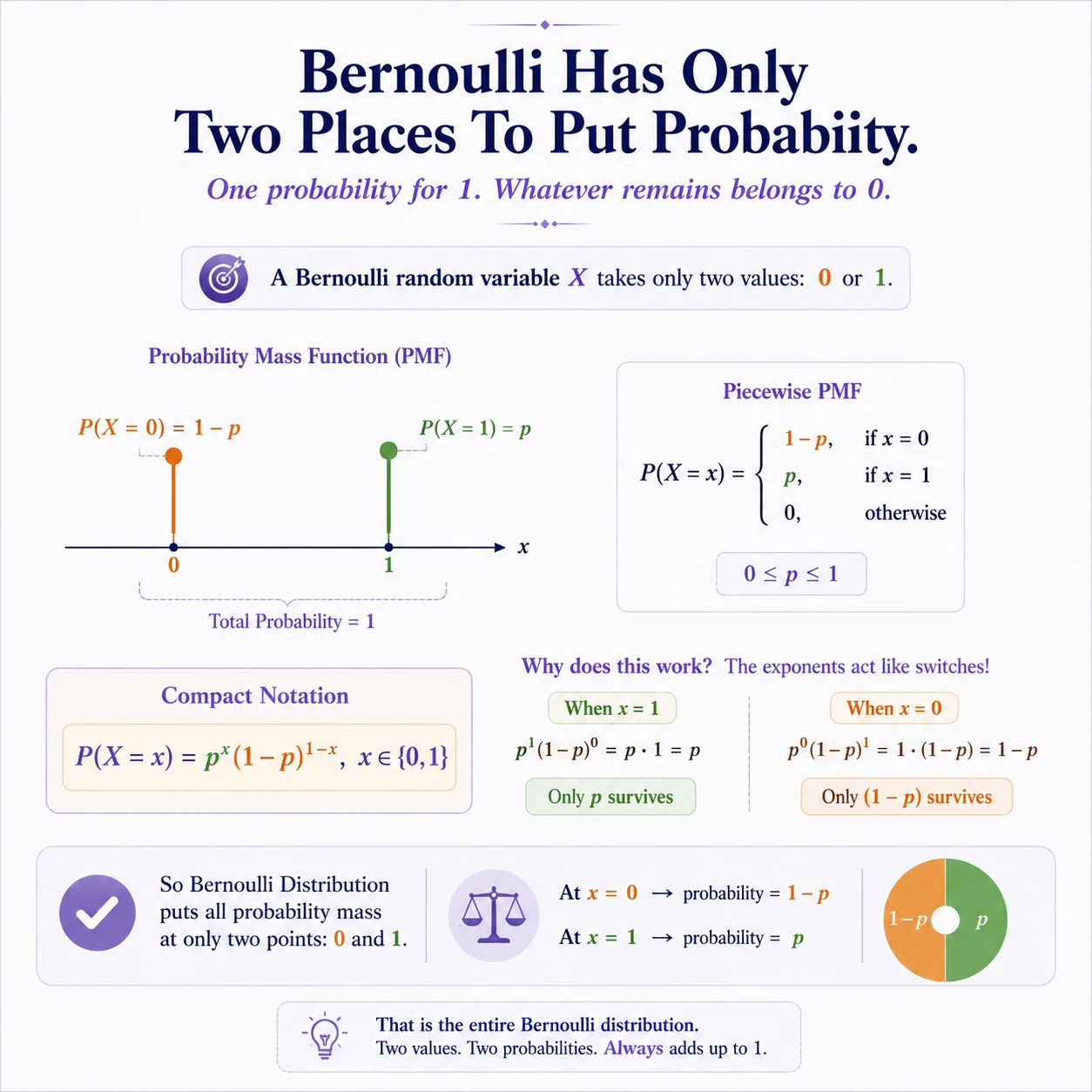 Bernoulli Distribution: Step 8