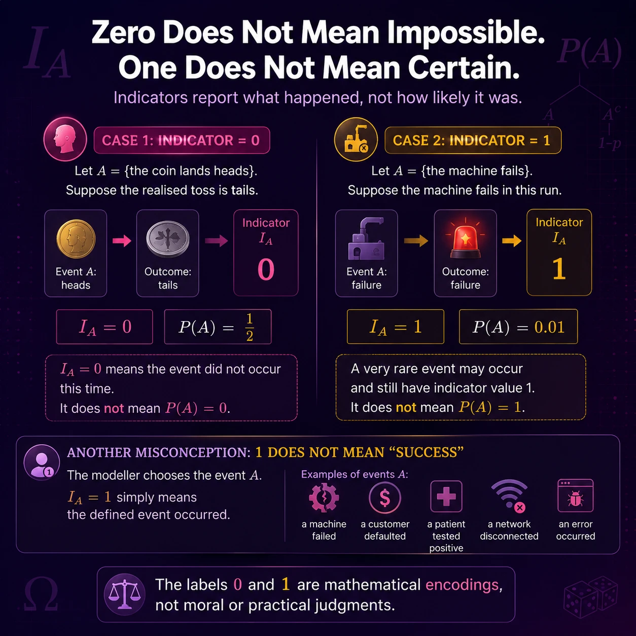 Indicators Vs Probabilities: Step 6