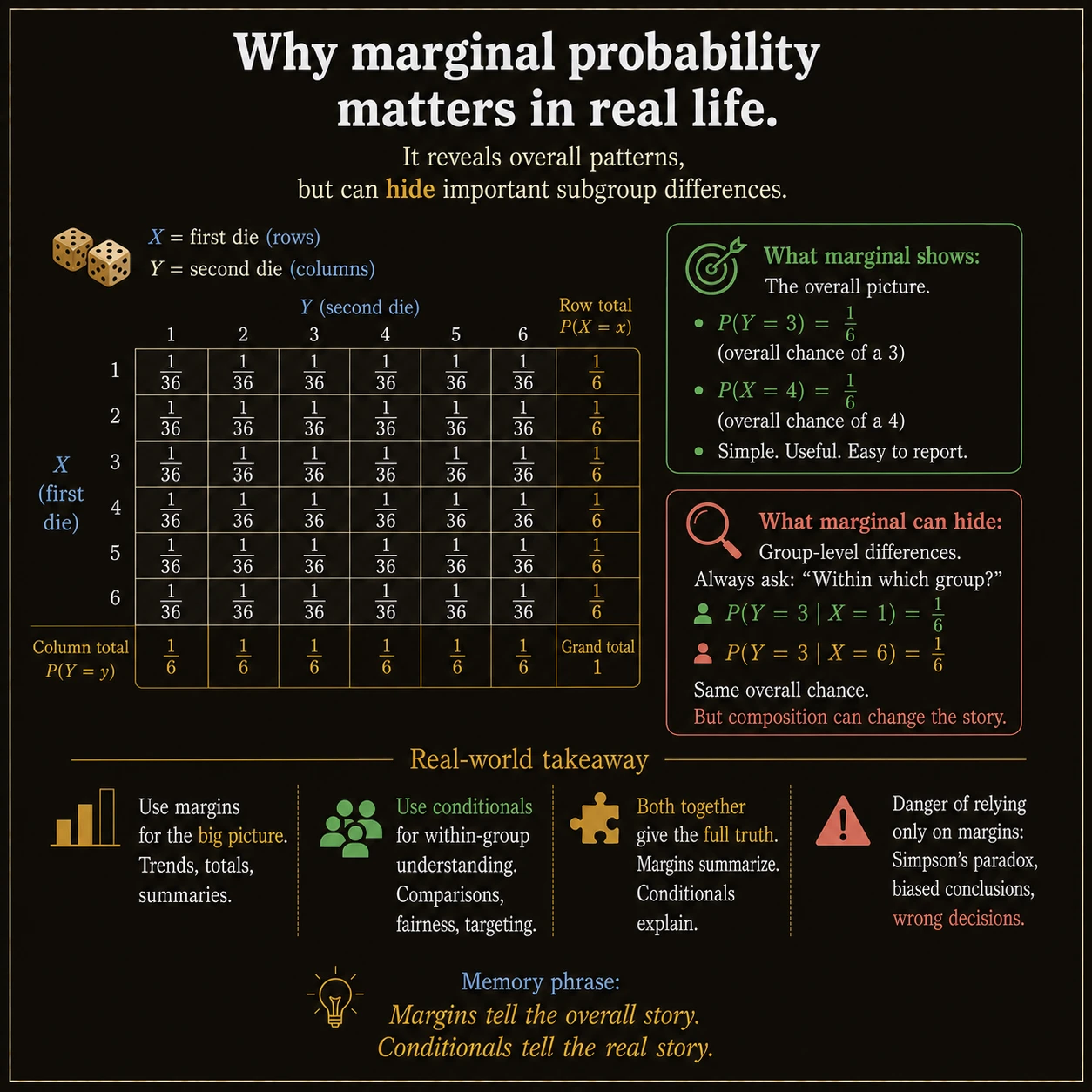 Marginal Probability: Step 5