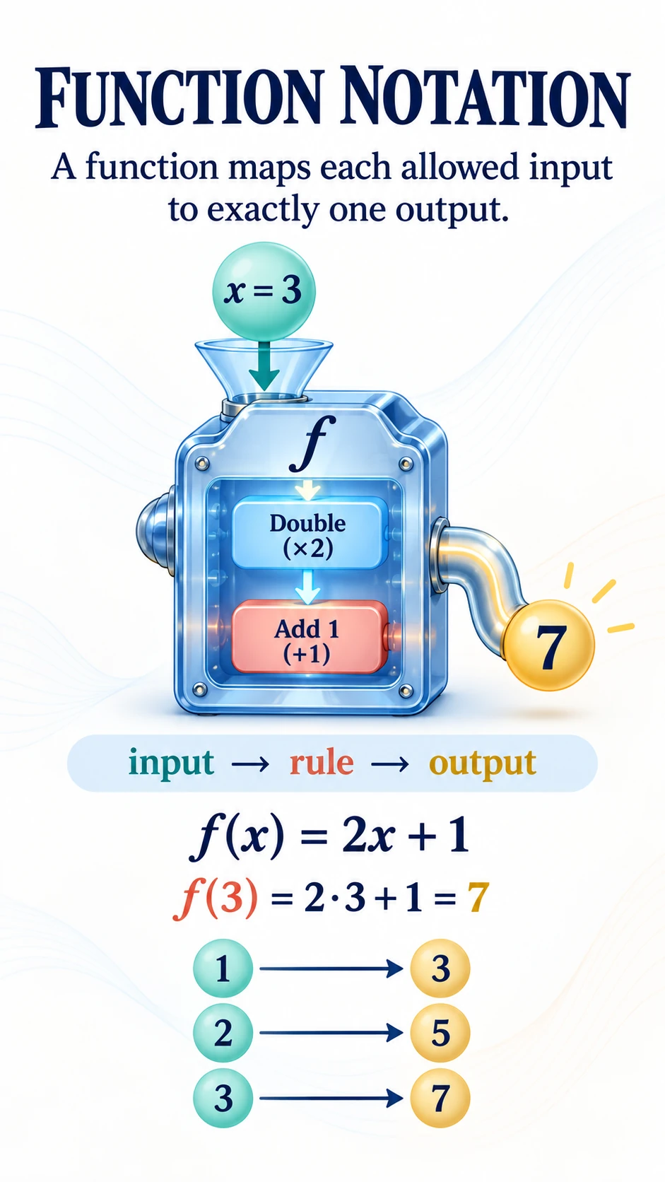 Function Notation and Mapping