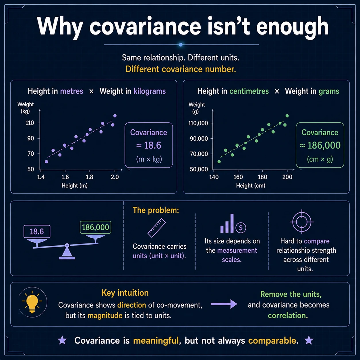 Covariance Into Matrix: Step 13