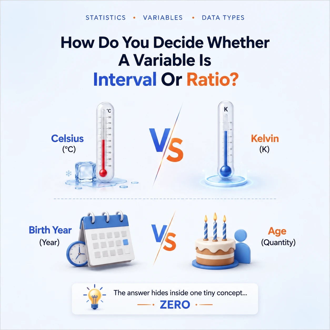 Interval Vs Ratio: Step 6